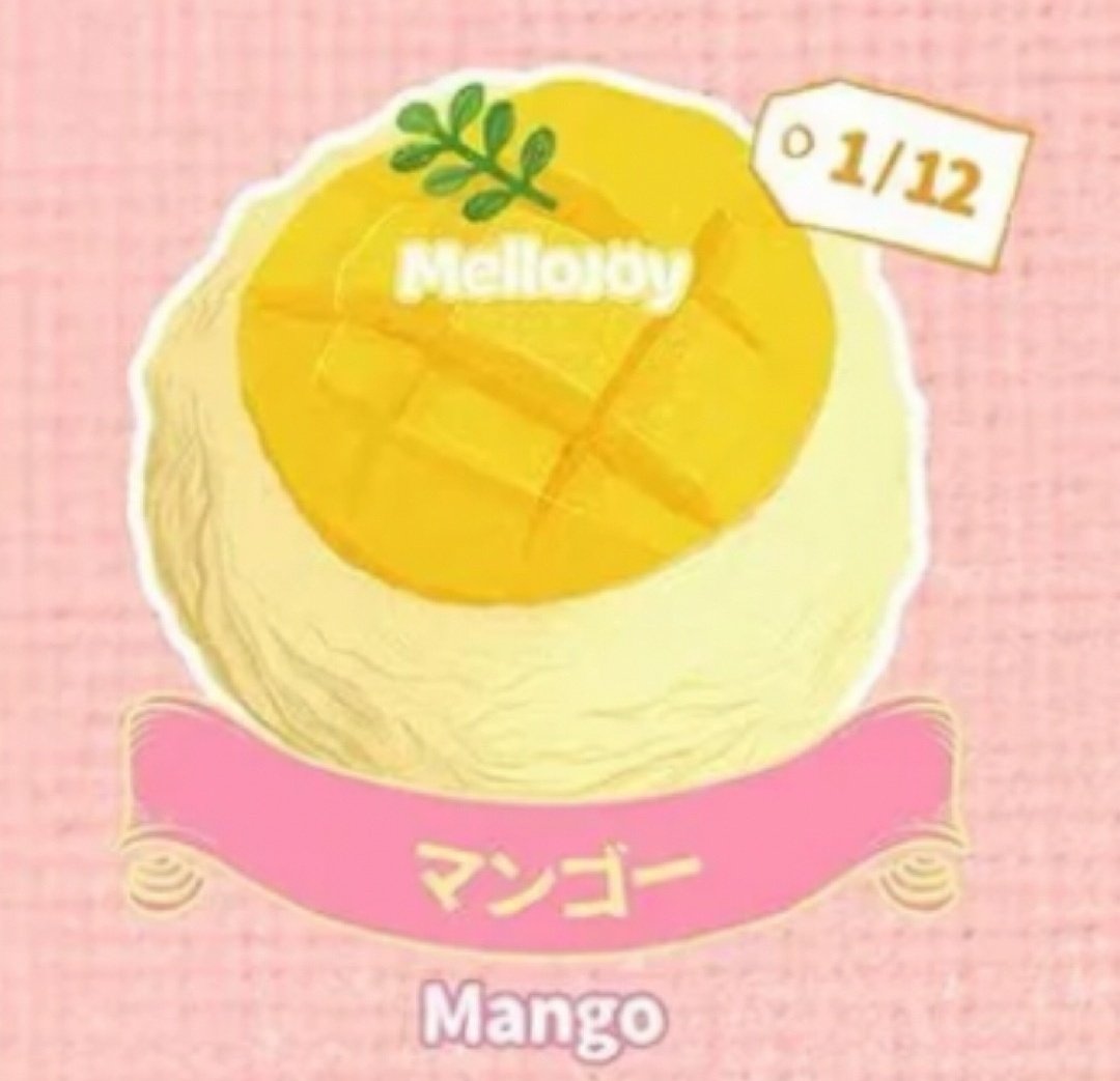__19999090's tweet photo. mellojoy メロジョイクリームまみれ大福
譲 マンゴー×2 ドリアン×1
求 グレフルキウイ柿スターフルーツ以外のスクイーズ

交換できる方DMお願いします！🥺 https://t.co/R9XiUtwQTX