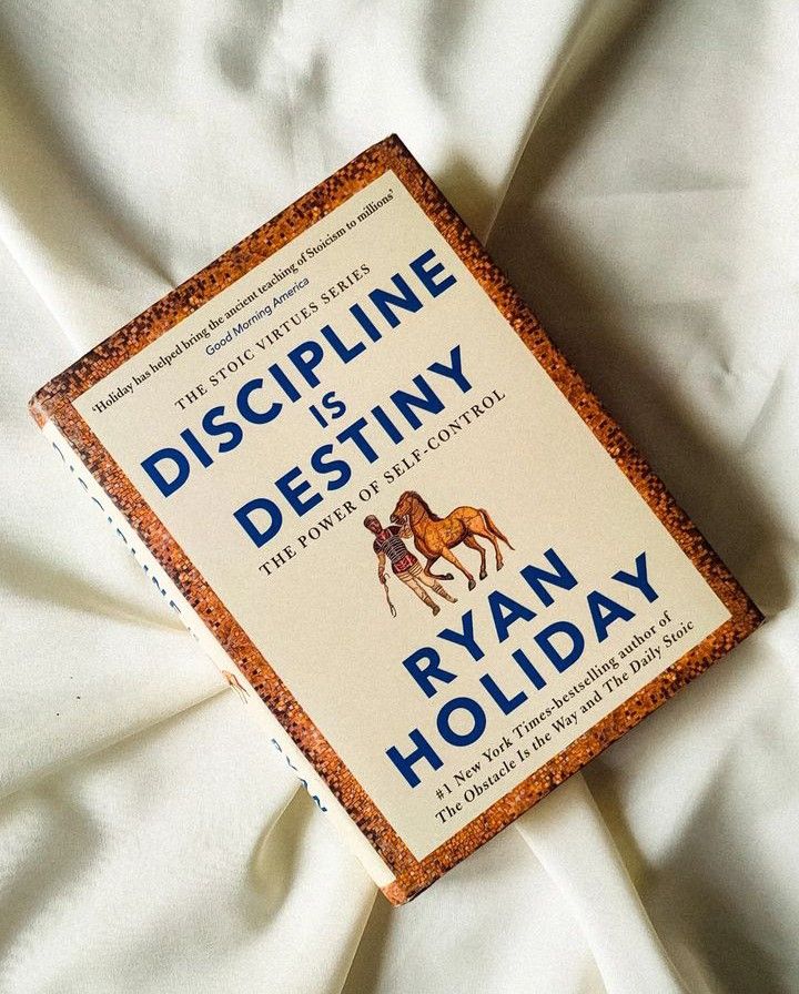 sensai_of_books's tweet image. 9 Lessons from "Discipline Is Destiny" by Ryan Holiday

1. Freedom begins with self-control.  
2. Success is built in silence, not noise.  
3. Consistency beats intensity.  
4. Pleasure isn’t purpose—restraint is power.  
5. Saying “no” is a superpower.