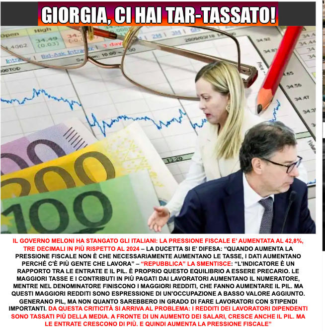"IO sono Giorgia, sono Madre ,sono cristiana e  vi  TAR_TASSO!!!