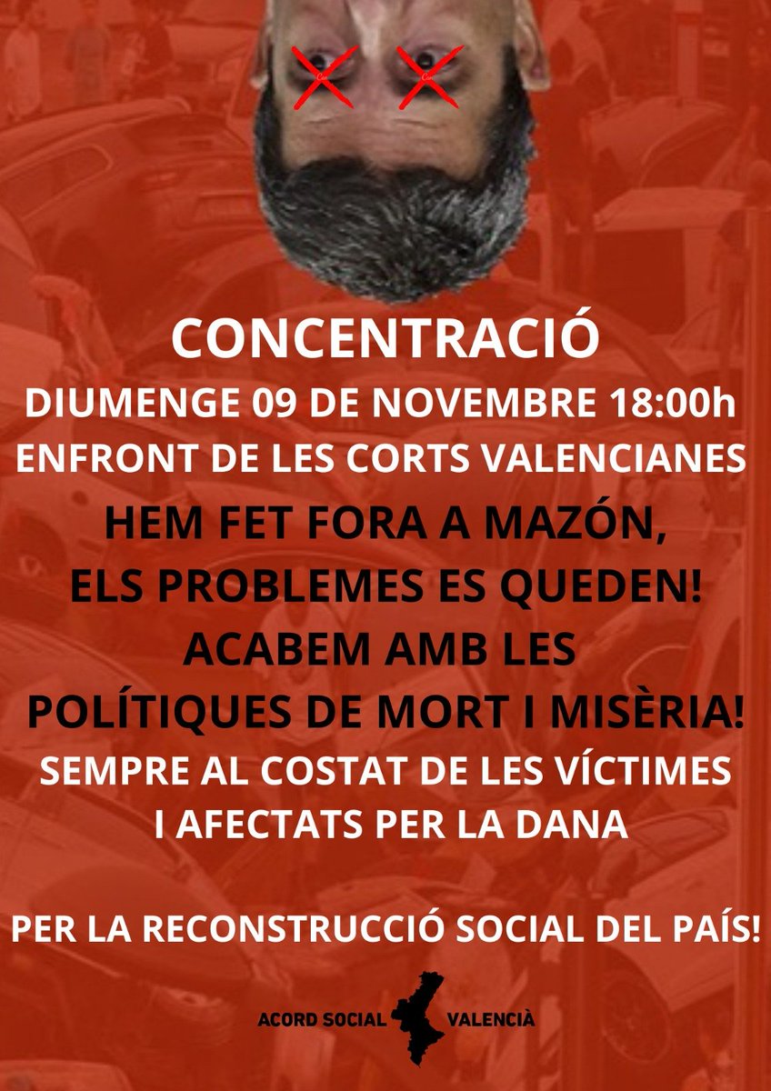 Avui i fins que caiguen tots! #MazónAPresó 
#ProcessóDeLaMemòria