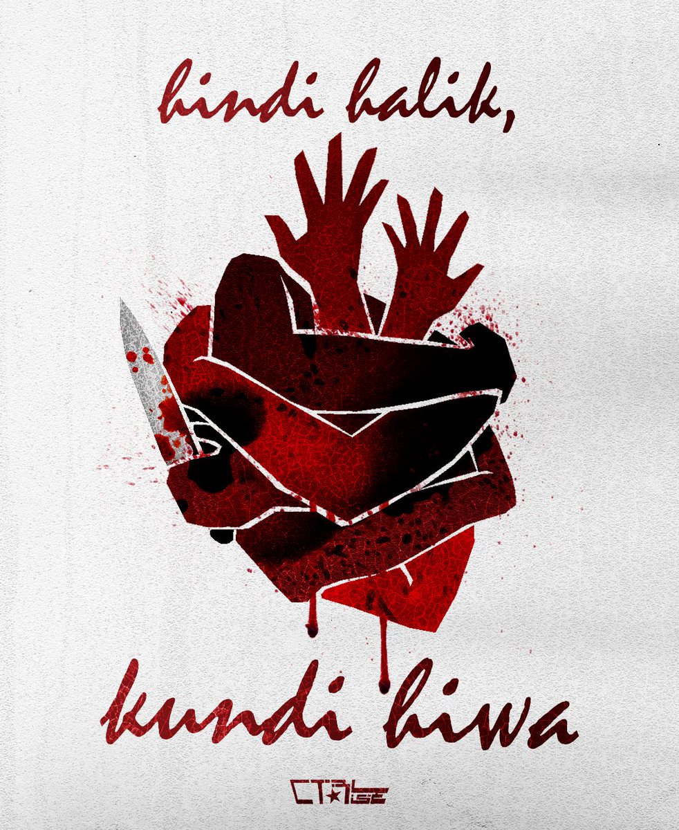 ctrl_rise's tweet image. Tayo ang bangkay sa sarili nating damdamin.

#kanibalismo #fitterkarma #graphicdesign #artph