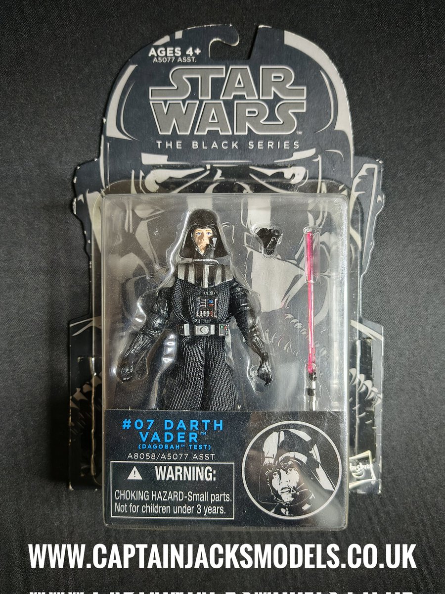 CaptainJModels's tweet image. Star Wars The Black Series Darth Vader Dagobah Test A8058 A5077 3.75 Inch Action Figure
captainjacksmodels.co.uk

#starwarsfigures #darthvader #blackseriesstarwars #captainjacksmodels #actionfigures #cardedfigures #starwarsblackseriesfigures #starwarsfans #starwarscollection
