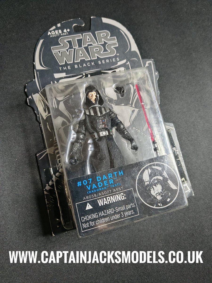 CaptainJModels's tweet image. Star Wars The Black Series Darth Vader Dagobah Test A8058 A5077 3.75 Inch Action Figure
captainjacksmodels.co.uk

#starwarsfigures #darthvader #blackseriesstarwars #captainjacksmodels #actionfigures #cardedfigures #starwarsblackseriesfigures #starwarsfans #starwarscollection