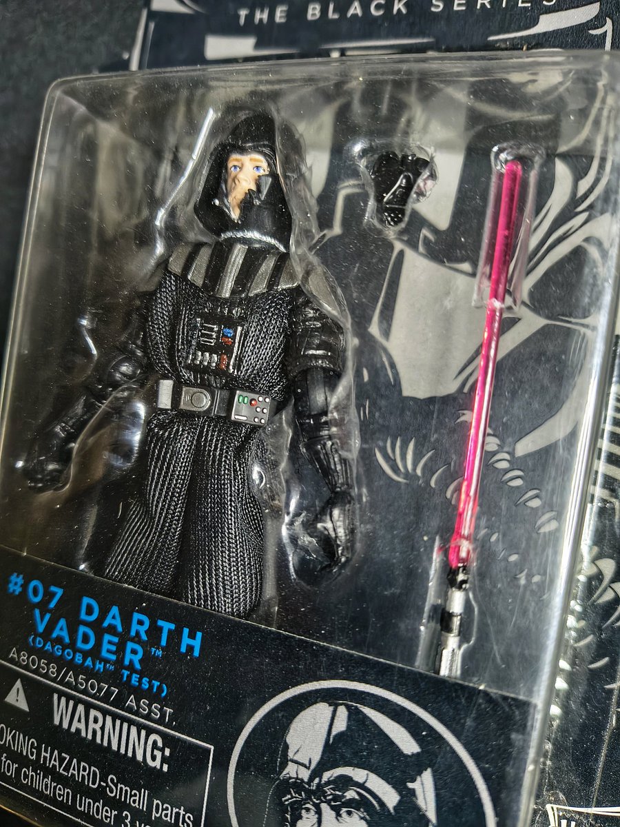 CaptainJModels's tweet image. Star Wars The Black Series Darth Vader Dagobah Test A8058 A5077 3.75 Inch Action Figure
captainjacksmodels.co.uk

#starwarsfigures #darthvader #blackseriesstarwars #captainjacksmodels #actionfigures #cardedfigures #starwarsblackseriesfigures #starwarsfans #starwarscollection