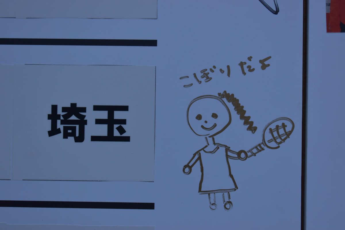 tennis_tou's tweet photo. #hwopen

恒例となっているドロー表への選手による落書き
この大会に行った時の楽しみの一つ😊

個人的に特に気になった #清水綾乃 選手、 #小堀桃子 選手、 #齋藤咲良 選手、 #荒川晴菜 選手をピックアップ

ライオン、似顔絵は誰が描いたのでしょう？？？ https://t.co/syG8ilgd91