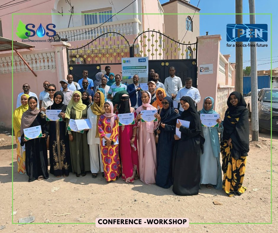Medoh9FK's tweet photo. Je tiens à féliciter chaleureusement tous les jeunes participants et experts engagés de la conférence-atelier intitulée "Pollution plastique : Quels impacts?". Vers quelles alternatives ?” 

Ensemble, on apprend, on agit, on inspire.

Le changement est en marche. 
@sos_djibouti https://t.co/jT8mHceIrF