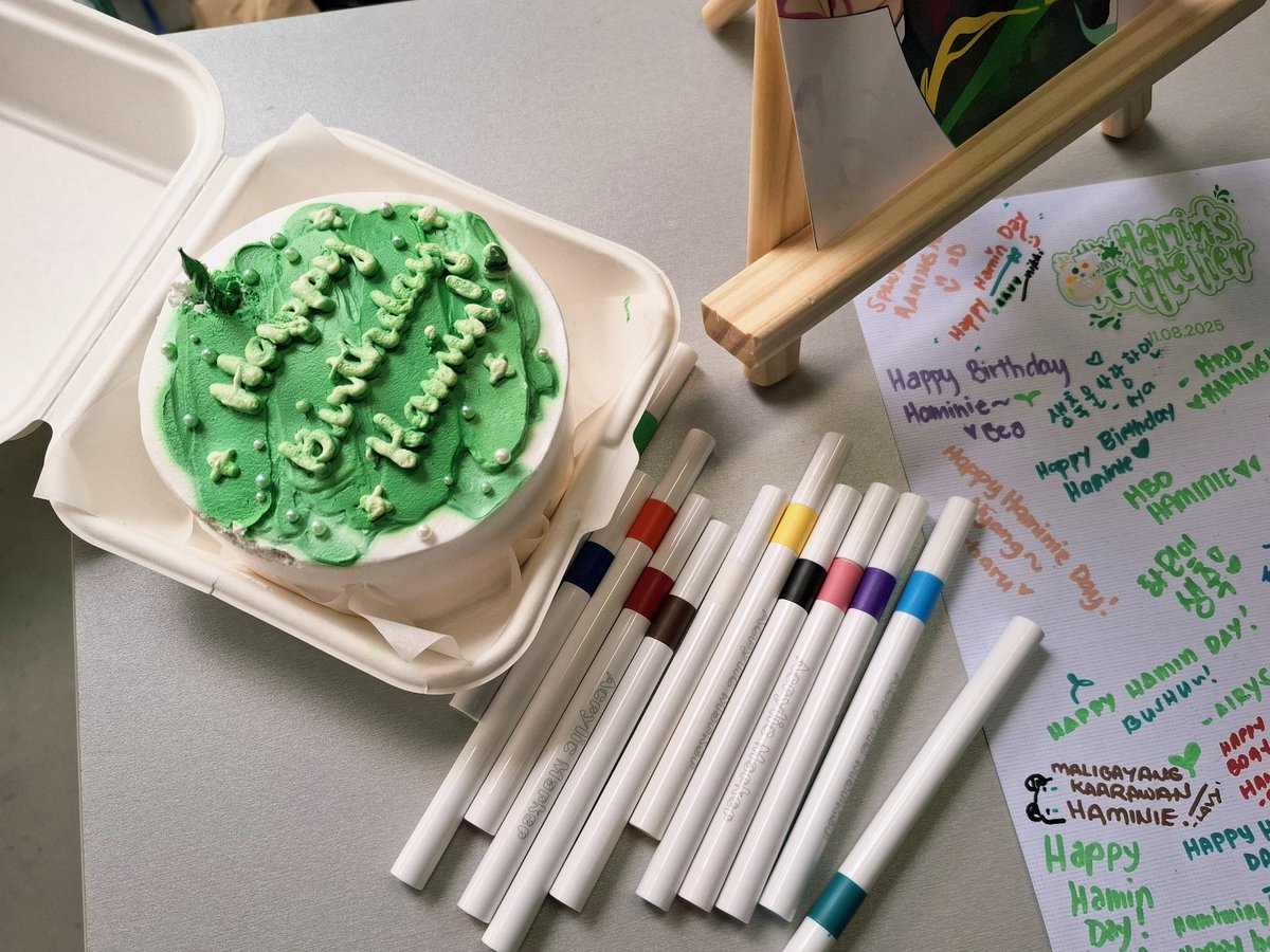 [1108] #Hamin || #HaminsAtelier 🖤
— Attended <a href="/HaminsAtelier/">Hamin’s Atelier</a> yesterday, so happy to attend the event. Thank you so much for organizing Haminies color party (I really really likey the theme 🖌)