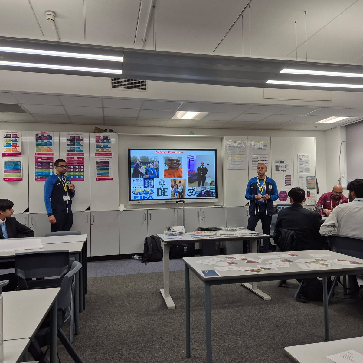 tauheedulboys's tweet photo. Day 2 of the @LancashireFA Refereeing Course is underway with our fantastic Year 10 pupils!
Great energy, great learning, and some future referees in the making!
Big thanks to @LFARefs for the brilliant support!
#GrassrootsFootball #RefereeDevelopment
#WeAreSTAR #Ambition https://t.co/1egURVyjzo