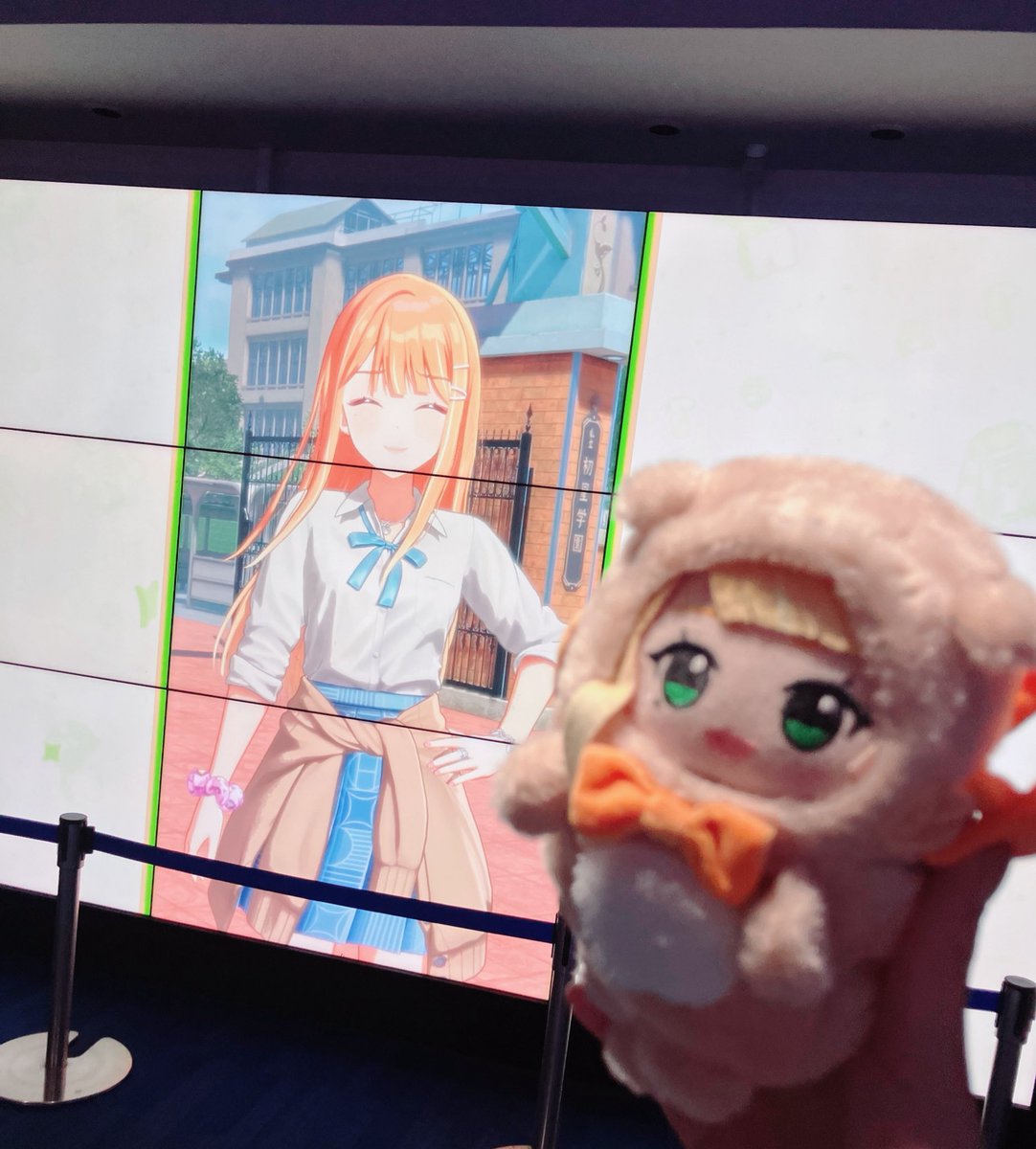 八景島シーパラダイス行く学マスP〜〜‼️‼️売店に売ってるしろたん用の服、ちびぐるみにピッタリで可愛いですよ〰️〰️〰️〰️‼️（超有益情報なのに、世界へ届かない。）
あと最後のライブはペンライト絶対持ってった方がいいです。