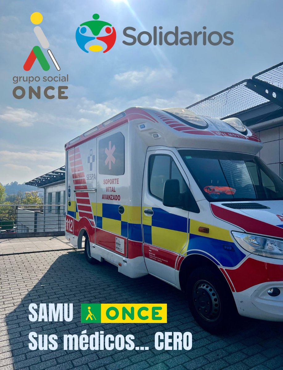 El Premio Solidario del <a href="/GrupoSocialONCE/">Grupo Social ONCE</a> en la categoría Estamento de la Admin Pública ha sido para el SAMU ASTURIAS, como modelo de excelencia en la atención sanitaria urgente 👏🏻
Pero de momento, para la administración… SAMU ONCE, SUS MÉDICOS CERO 😡
👩🏻‍💻simpa.es/samu-once-y-su…