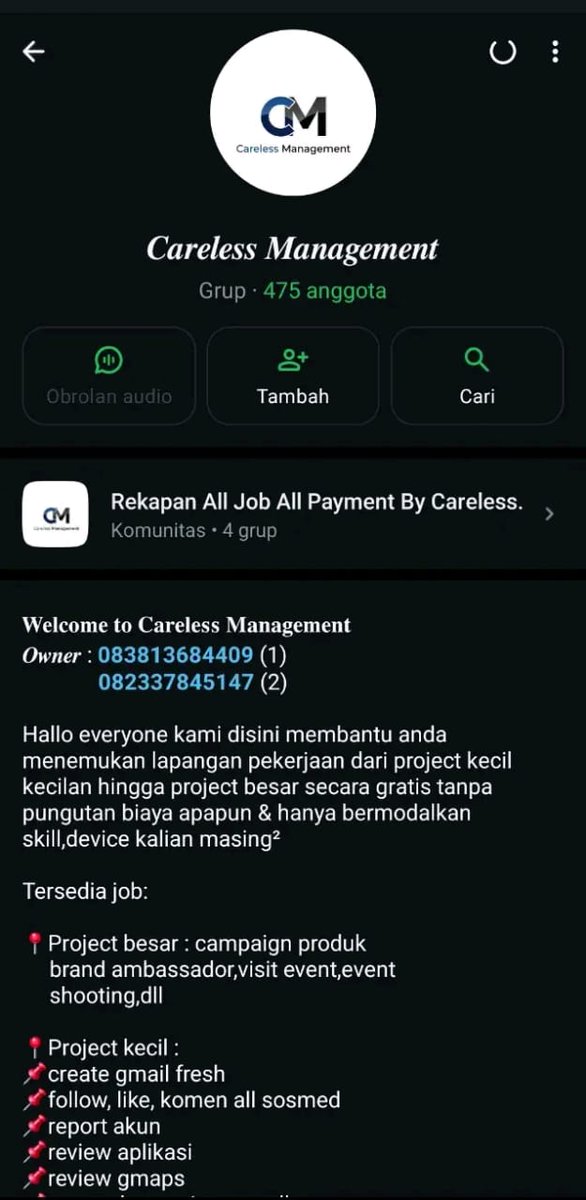 Vecna2005's tweet image. OPEN FREELANCE...🔔

hai, aku lagi open talent buat ngejob gratis bareng sama aku kerjaannya simpel &amp;amp; mudah bukan sewa wa maupun file 🤩

📌 create gmail, claim Voucher,review apk, review gmaps, buzzer sosmed, kyc, reff, vermuk, dst...🔥

yang mau bisa DM langsung ya 
#zonauang