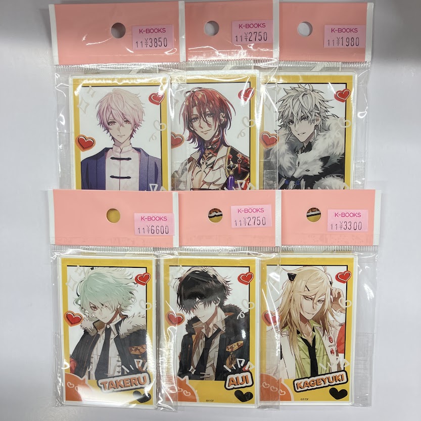 AGF オトメイト ミストニアの翅望 エドワード アクリルブロマイド