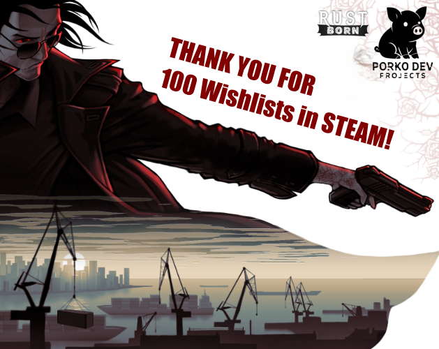 RustBornGame's tweet photo. Weโve just hit 100 wishlists on Steam!
Thank you all for the amazing support โ every wishlist helps us bring RustBorn closer to launch.
๐ Wishlist here: https://t.co/GCDamZhp0Z
#RustBorn #indiedev #gamedev https://t.co/sMPbdaTXrA