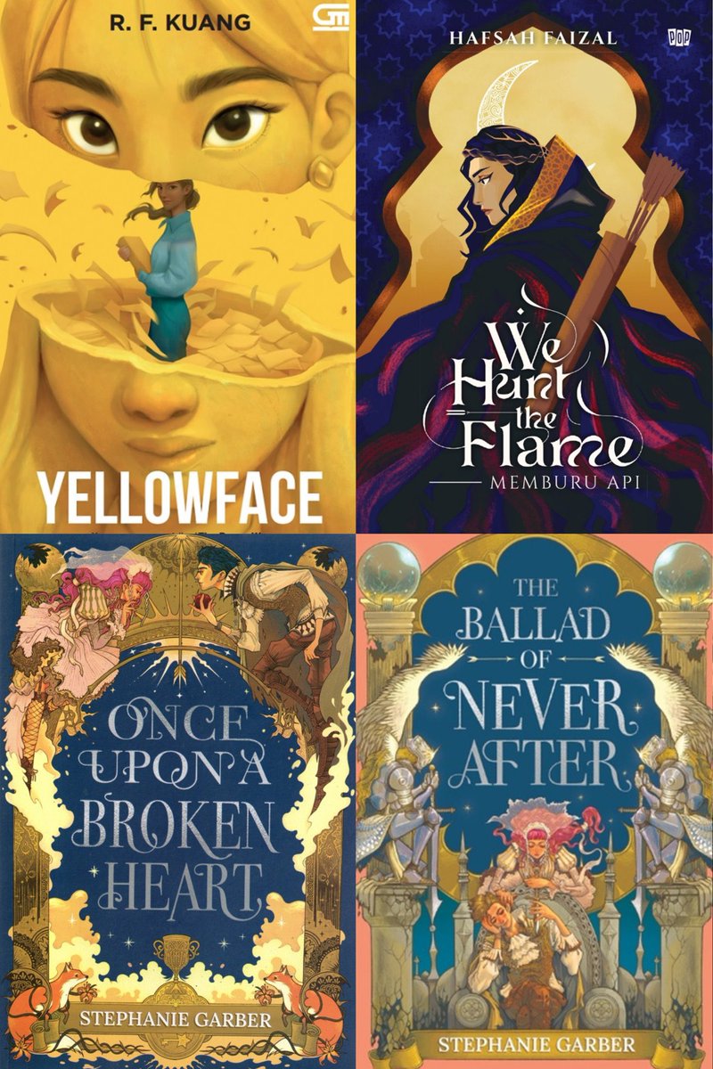 bookishasma's tweet image. reminding the tl that book covers ( indonesian edition ) never miss