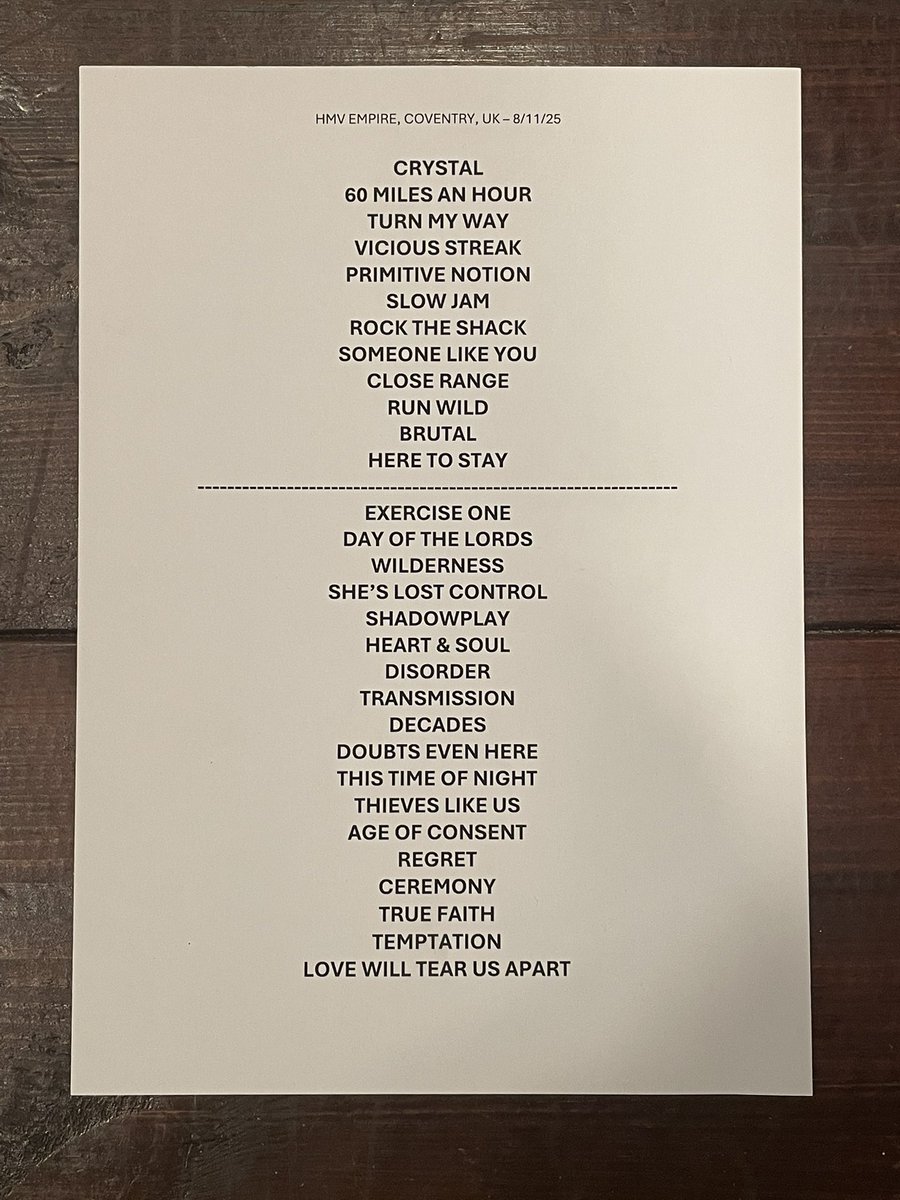 Peter Hook tweet media