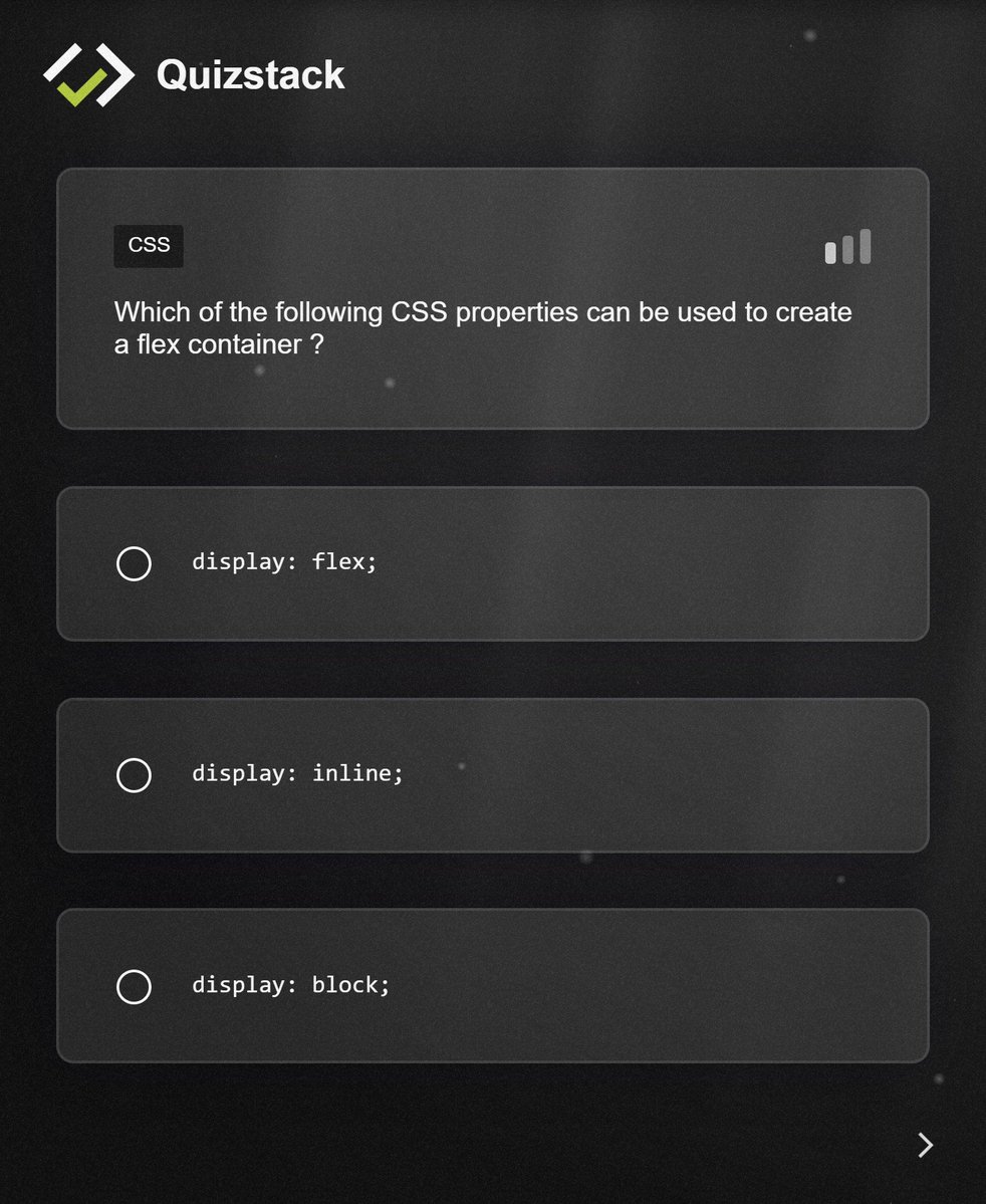 quizstackapp's tweet image. Easy one ! When did you learn CSS ?

Go deeper with this language on quizstack.io 🌊