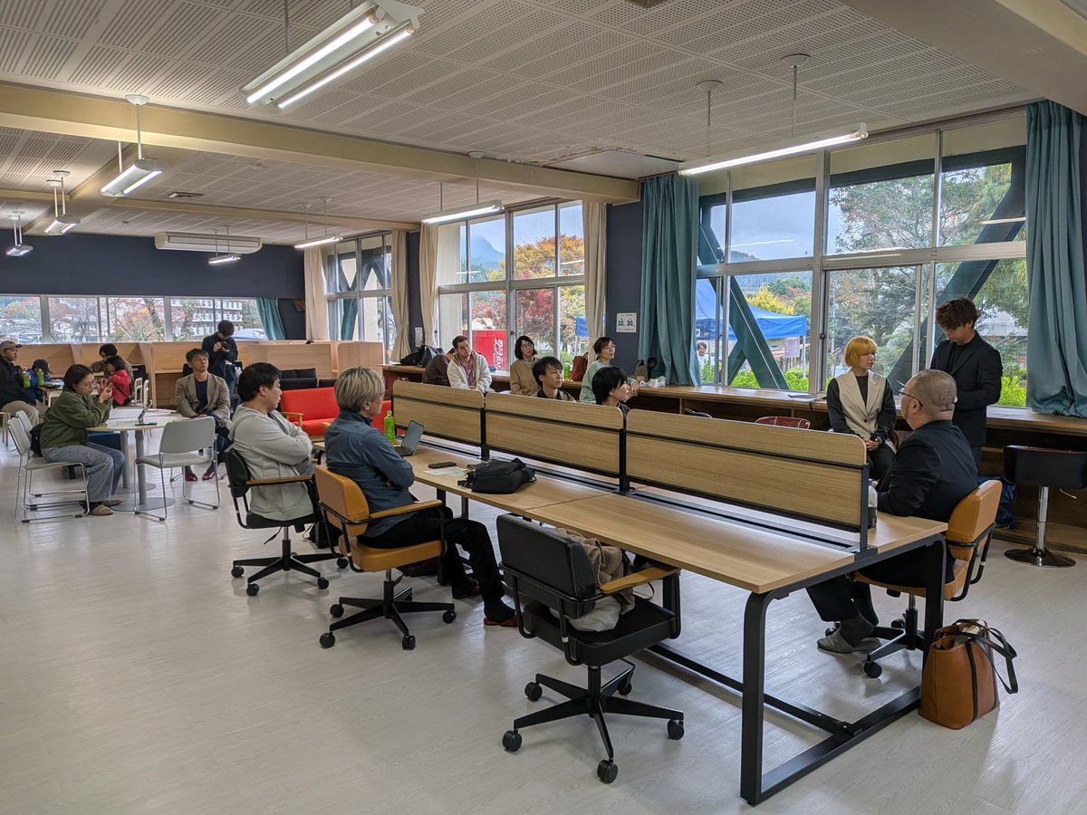 今日の #MoRetune 🌳
#くす未来部☆#文化祭☆#交流会
全てが詰まった１日🤝✨
多世代の方のご参加🙋
ありがとうございました😊
#学生事業部 #コワーキング #玖珠町