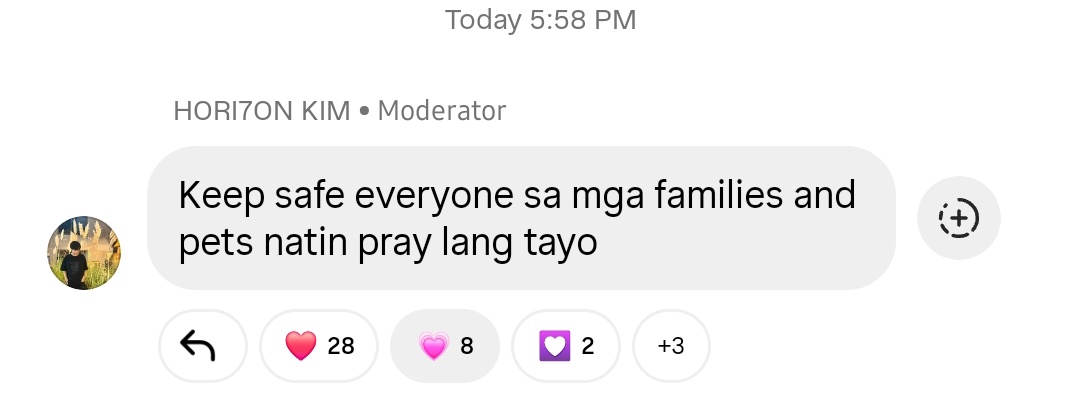 Kim never forgets about the furbabies 🥺 Stay safe po sa lahat, secure your pets if meron. Let's brace ourselves and be prepared 🙏