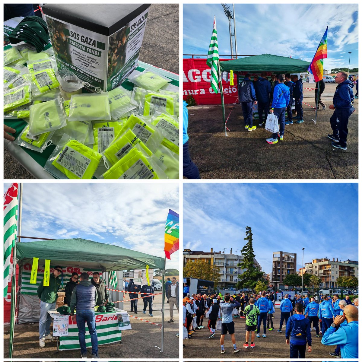 __giorgiaFiore's tweet photo. 🏃‍♀️ La #MaratonaPerLaPace oggi fa tappa ad Altamura per la X edizione del Trofeo “Correndo tra le Mura”. 💚🏳️‍🌈

Lo sport unisce e vince sempre!🌍💚

 #SosGaza #CISLBari #FilcaCISLBari #HappyRunnersAltamura https://t.co/srZpguSvR0