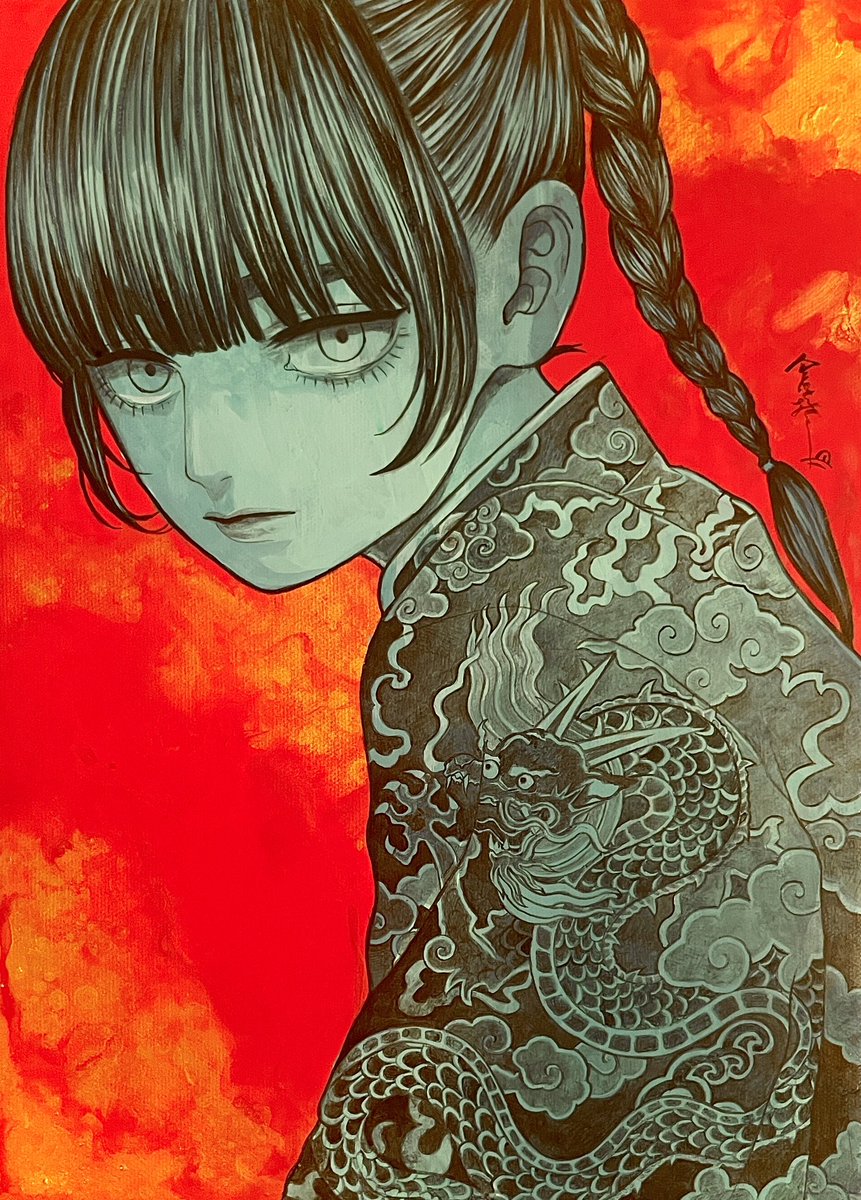 ベロニカ都登　イラスト　原画　水彩画　少年 ベロニカ都登🐅velonyca toto (@velonyca) / Posts / X