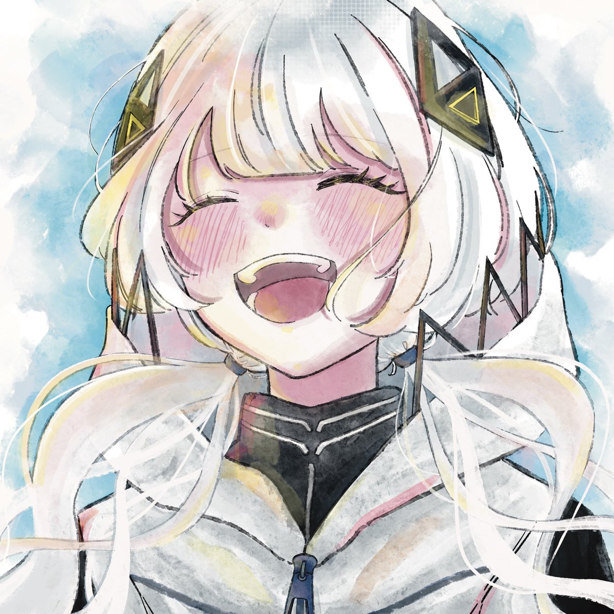 nemu_nemudada's tweet photo. S星様(@esuboshi )の「聴けるCD風アクリルキーホルダー」のジャケットイラストを描かせていただきました！ https://t.co/G02LR7t4K0