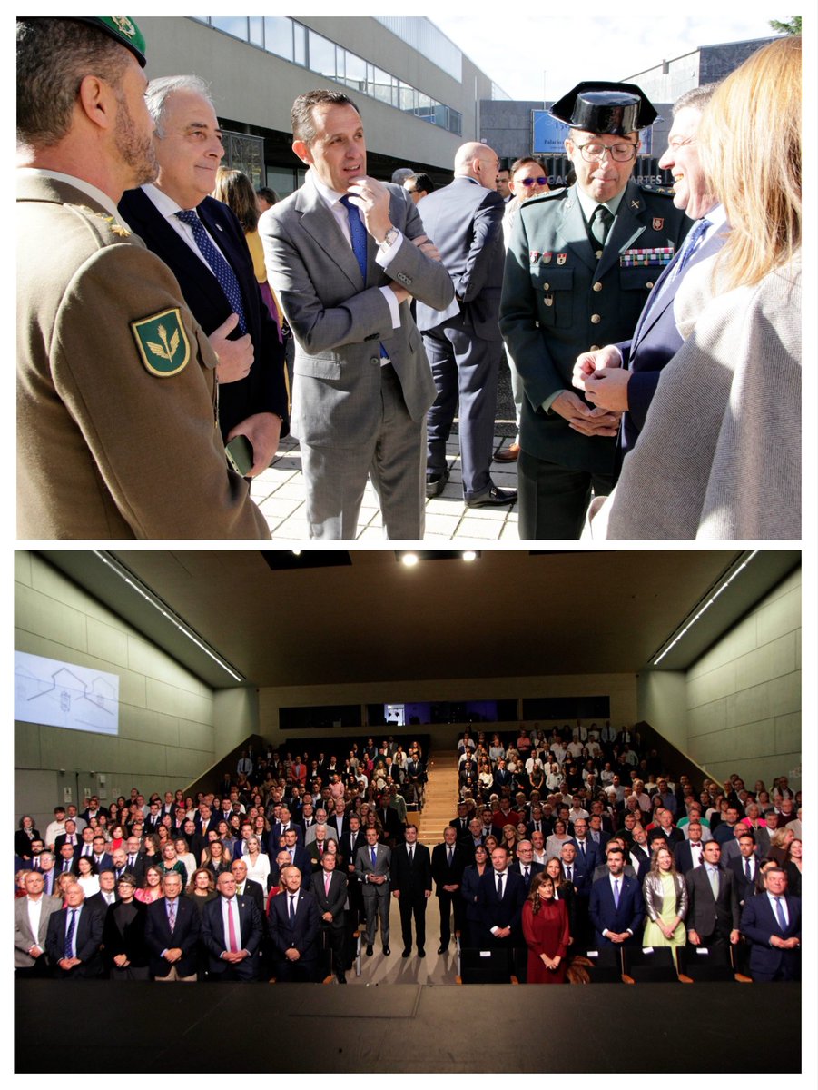 ✅ El Coronel jefe de la Comandancia de la guardia civil de Valladolid, asiste a la celebración del Día de la Provincia de Valladolid👏Acto que ha tenido lugar en La Casa de las Artes de Laguna de Duero.