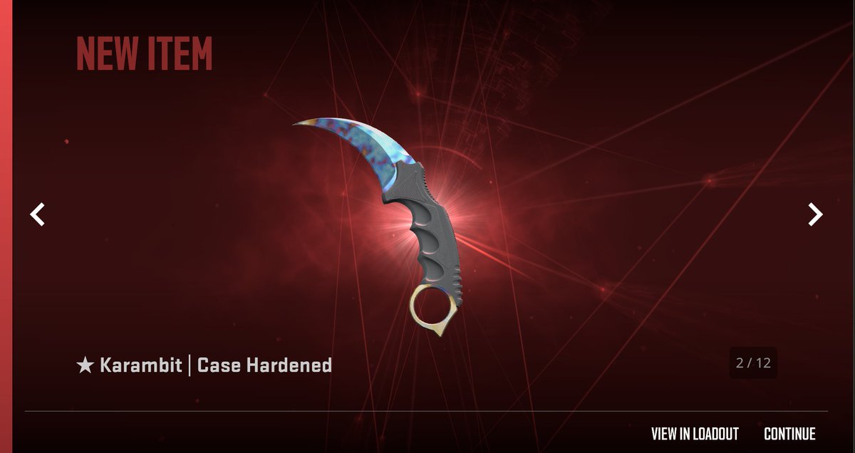 CorbZcs's tweet image. After being lent to @Trucklover86 the past month this Karambit blue gem is back in my inventory

Looking to sell asap, pattern #152 in minimal wear, it can come with FN Spearmints too if you want!!

Hit me up😎