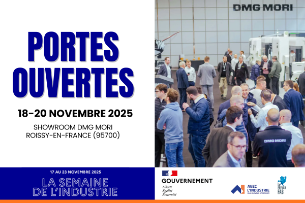 TOPSOLID sera aux JPO DMG MORI 2025 du 18 au 20 nov. à Roissy-en-France (95) 🏭
Découvrez comment TopSolid’Cam optimise les performances des machines DMG MORI 💡

🔗 Inscription : hubs.la/Q03S9hkF0

#TopSolidFrance #CAM #TopSolidCAM #DMGMORI #SemaineDeLIndustrie #Industrie