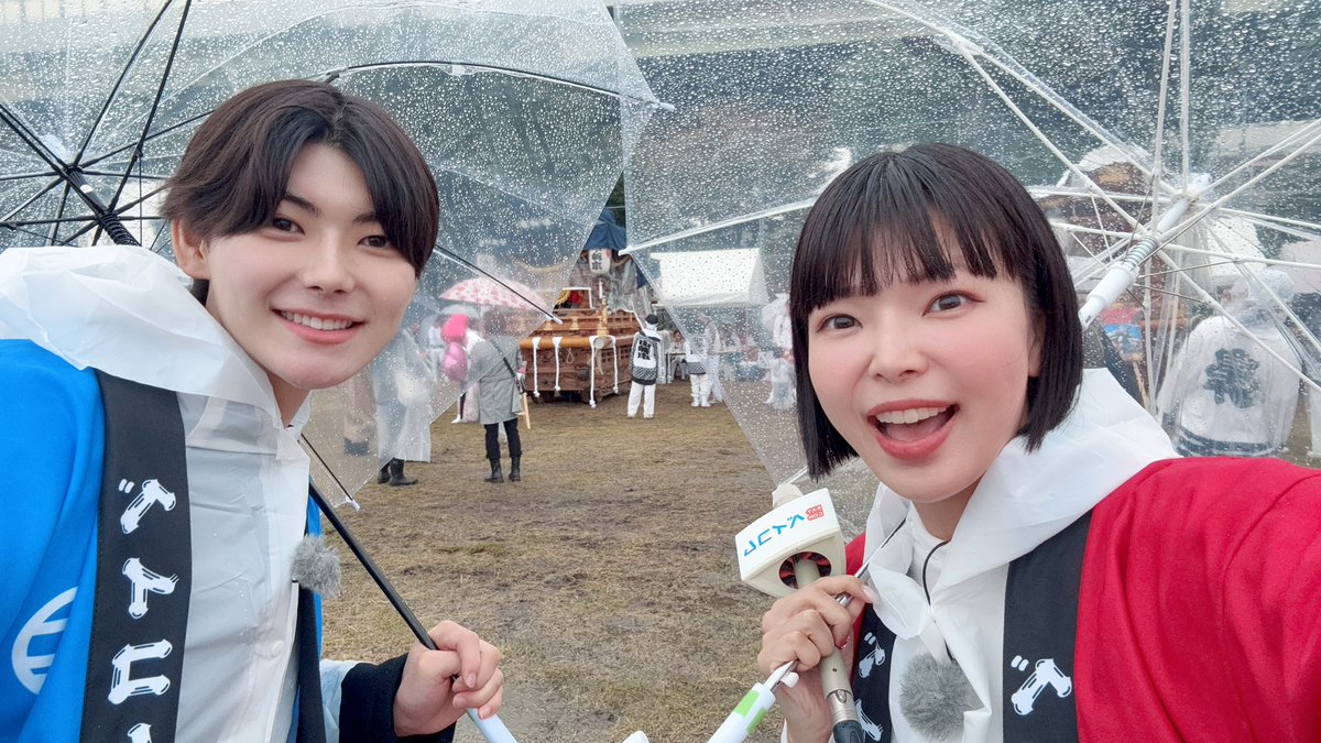 chami444's tweet photo. 今日はベイコムチャンネルで西淀川区民まつりのロケへ！！
雨だったけど楽しくて、発見や面白い体験がたくさんできました🎵
はじめましての柴田龍之介くんとご一緒しました！
ありがとうございました🎵

11月24日〜ベイコムch、YouTube、ロコテレアプリで観られます‼️ https://t.co/IxxhztdMPT