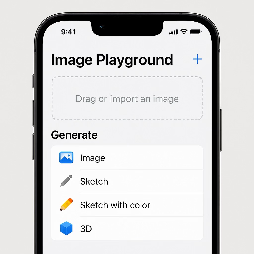 marisorossi's tweet image. Image Playground di Apple: cos’è, come funziona e come creare immagini con l’intelligenza artificiale: Immagina di poter creare opere d&apos;arte direttamente sul tuo iPhone o Mac. Apple ha introdotto Image… dlvr.it/TP956v #Apple #ImagePlayground #IntelligenzaArtificiale
