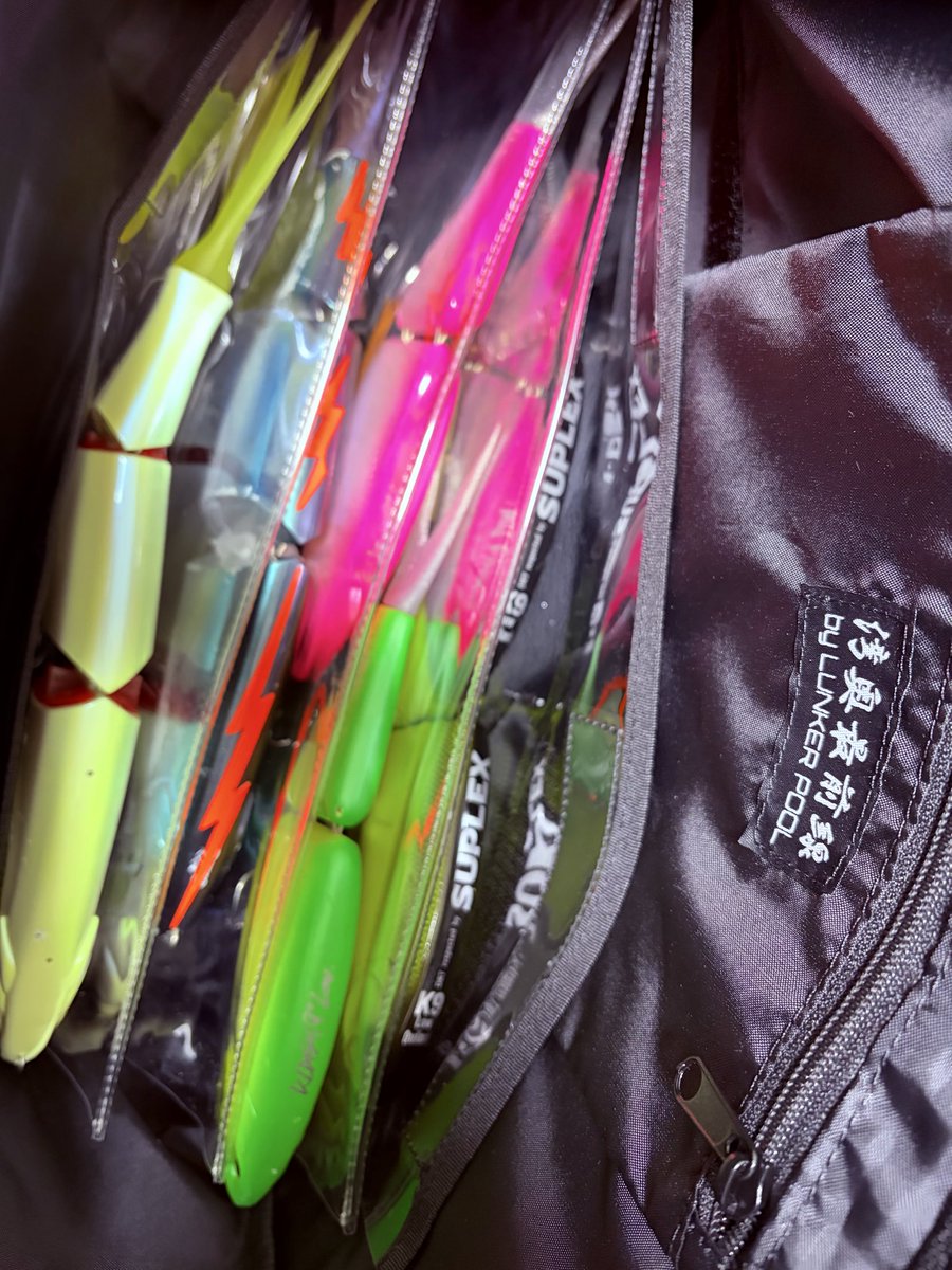 大きいルアー使う人用。
ghostも余裕で入ります。
内側は外せてルアーごとそのまま洗えるのがええね。
#lunkerpool
#湾奥最前線