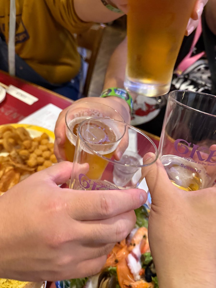 お疲れカンパーイ🍻