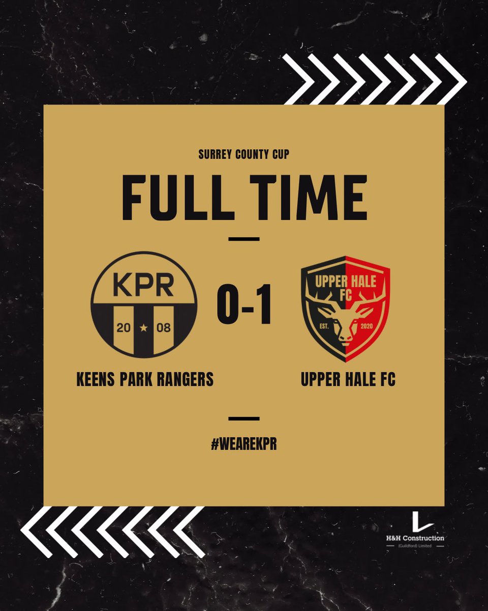 The First Team missed the chance to take all three points on the road at Dial Square, while the Reserves exited out of the County Cup after a narrow defeat at home to Upper Hale. 

#surreyfootball #WeAreKPR