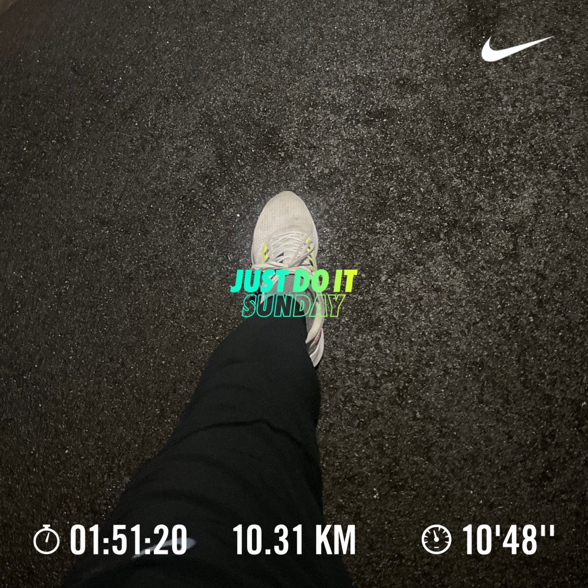 AkaOK's tweet image. Nike⁠ Run Club アプリで 10.31 km を歩きました
#JustDoItSunday
#NRC
おさんぼ