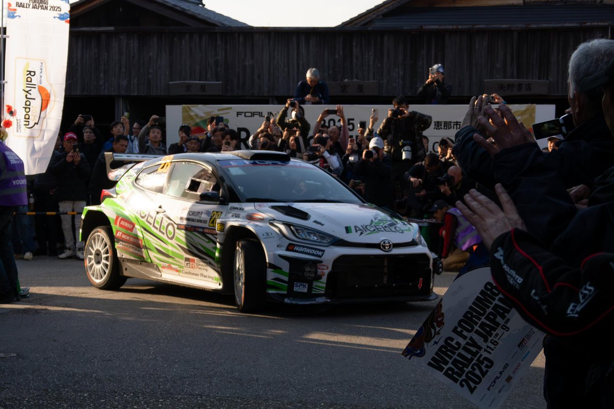 お疲れ様でした🙇🏻‍♂️コバライネンさん😢
#ラリージャパン #RallyJapan 
#コバライネン ＃さえこねん