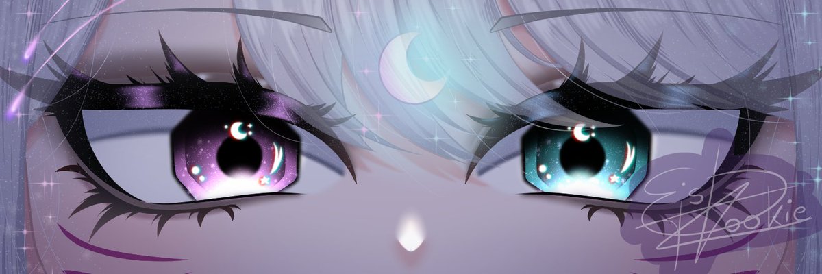 ＊*•̩̩͙✩•̩̩͙*˚　      🌙     　˚*•̩̩͙✩•̩̩͙*˚＊
    two different eyebanners
     ❣For <a href="/Kitsune_Amara/">Kitsune_Amara</a> 💜
       🌙   in night style   🌙
╔════*.·:·.✧ ✦ ✧.·:·.*════╗
           vgen.co/EisKookie
       ❤︎ + ↻ 𝒂𝒓𝒆 𝒘𝒆𝒍𝒄𝒐𝒎𝒆!
╚════*.·:·.✧ ✦