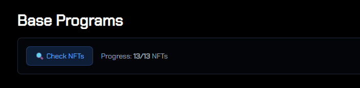 از اینجا چک کنید همه NFTهای بیس رو گرفته باشید

zkcodex.com/base-guild