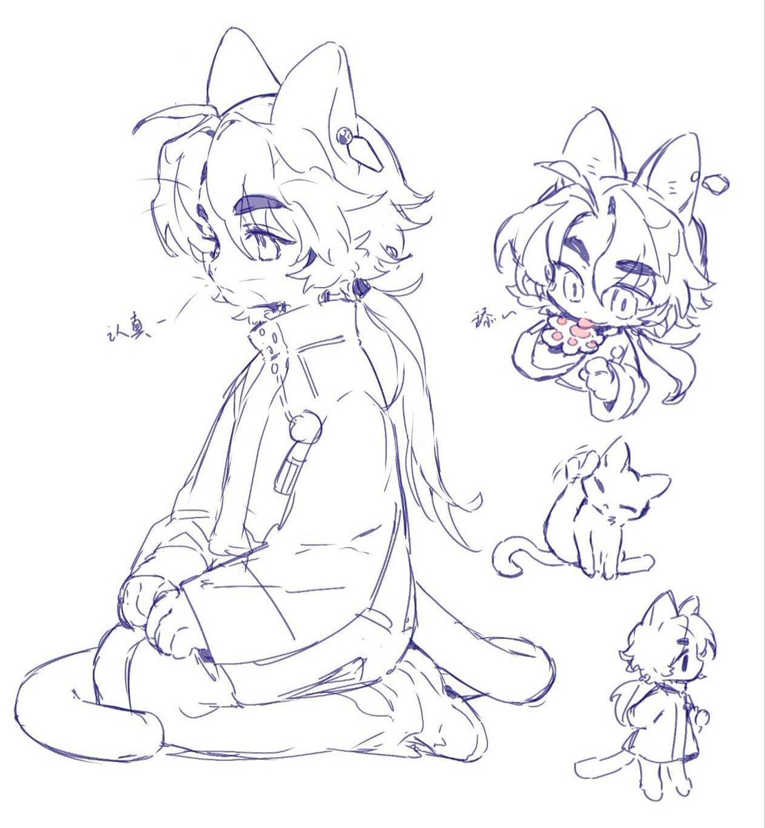 fff89597604's tweet image. 猫猫～