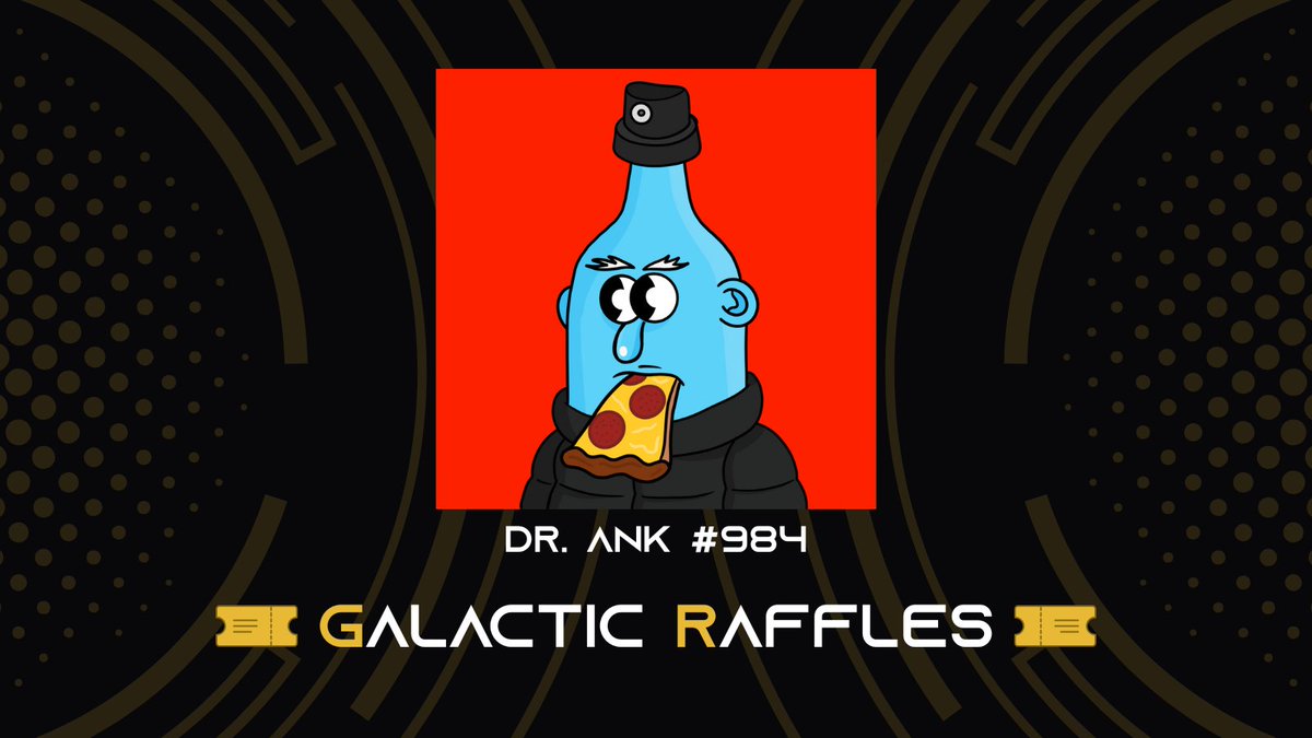 A new Galactic Raffle is live on GQ discord 🎟️

🔗 discord.gg/galactic-quarks         

The prize of this raffle is this awesome <a href="/drdrankberlin/">Dr.Ank 💙 The Many Faces – minting 🔀superbolt.wtf</a> #984, created by our friend <a href="/TheOlifants/">TheOlifants</a>

Let’s celebrate <a href="/neutron_org/">Neutron</a> NFT culture together.
<a href="/drdrankberlin/">Dr.Ank 💙 The Many Faces – minting 🔀superbolt.wtf</a> mint is live on <a href="/superbolt_wtf/">Superbolt</a>