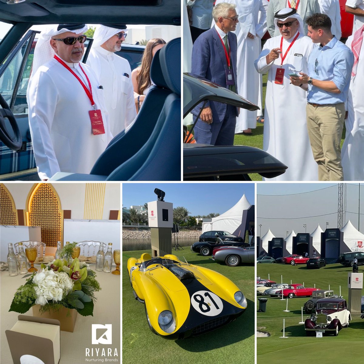Njay4826's tweet photo. Wow 🤩 what a weekend for our events team !! 

The Royal Concours, one of the most expensive car shows launched in Bahrain with a complete vip clientele and team Riyara proud to help deliver. 

#bahrain #royalconcours #riyara #riyarabh #riyarausa #riyarasaudi #saudiarabia https://t.co/jMPqSyO8bh