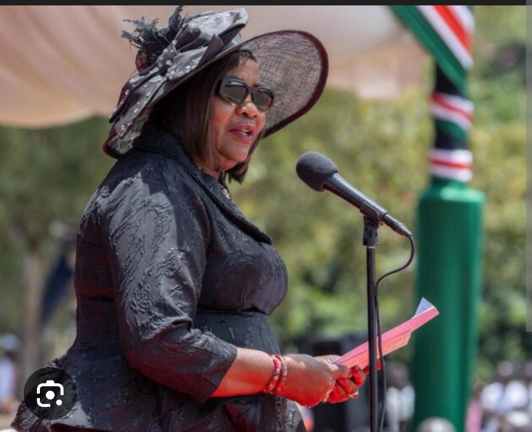 Edsiop1's tweet photo. The secret card for 2027 election is none other than Min Piny..... Mama Ida Odinga. If this lady goes for power, KK regime is gone. The lady has all it takes. Who won't vote her? https://t.co/KBiG6UGGeX