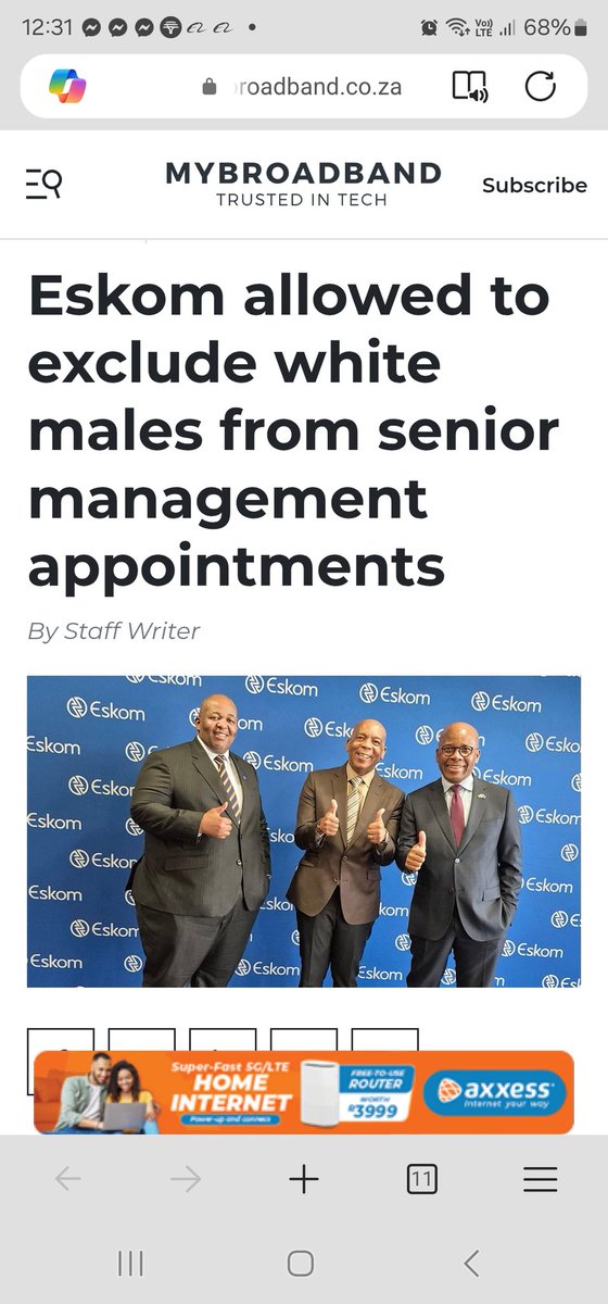 NadiaFerreira85's tweet image. We will now watch as Eskom slips back into blackouts and bankruptcy - no whites can be blamed.