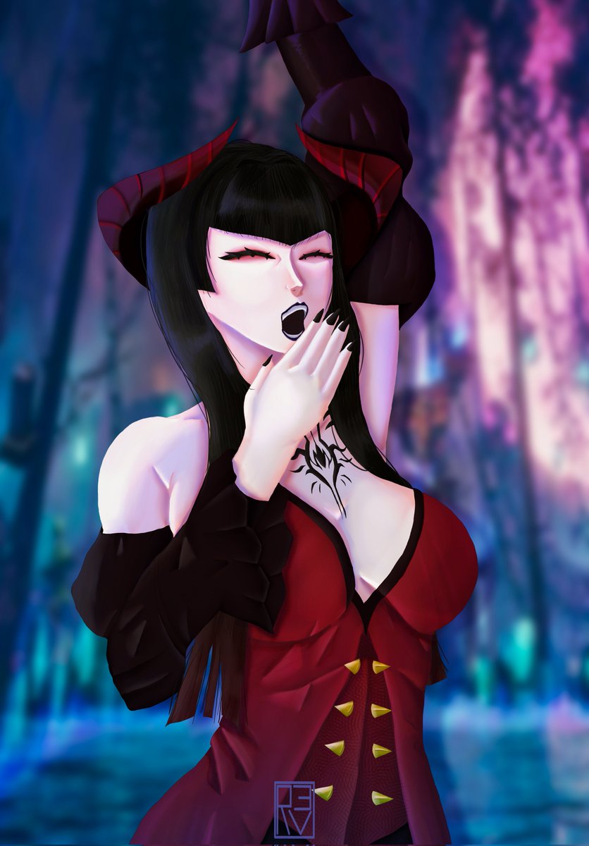 RevDraws10's tweet photo. ELIZA 
TEKKEN 7
#digitalart #TEKKENArt #eliza #fanart https://t.co/P7gBDATKyN