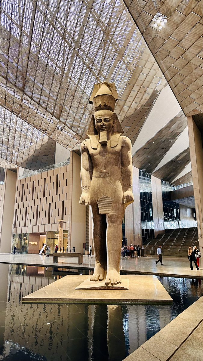 blamethelabel's tweet image. I’ve never been to a museum as impressive as the Grand Egyptian Museum.