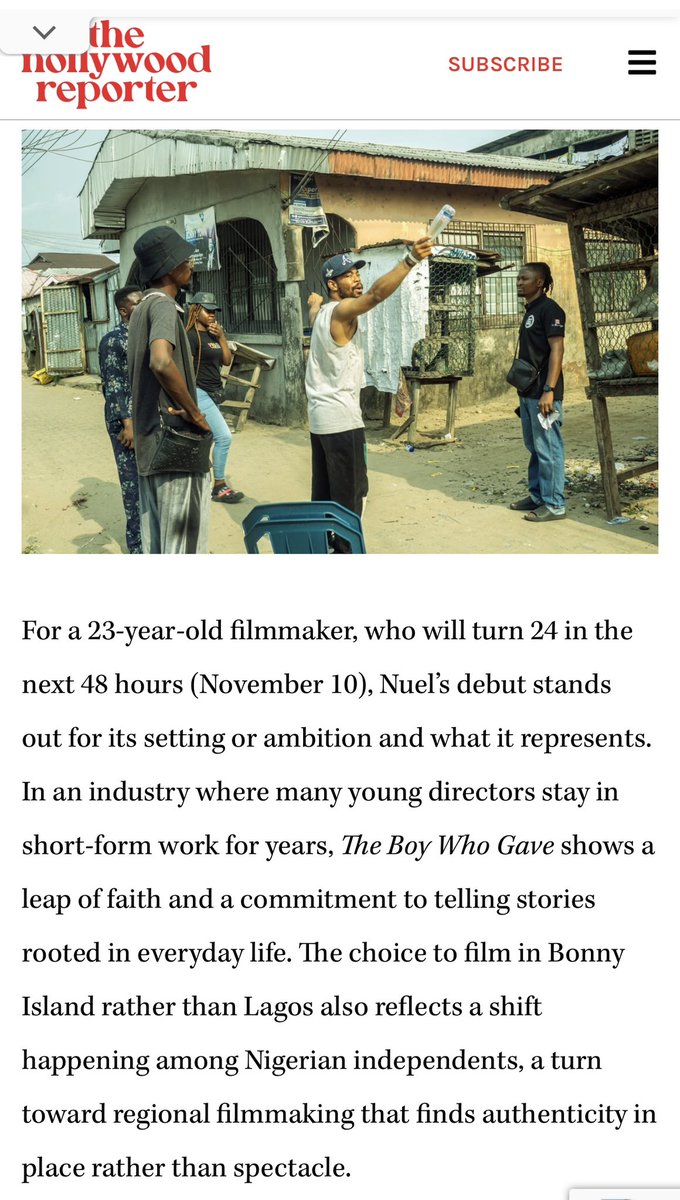 BEST ACTOR (nominee)
BEST DIRECTOR (nominee)
BEST FEATURE FILM (nominee)

-ALLISON PRECIOUS EMMANUEL✨

I Wrote, Produced, Directed , did Production Design &amp; played the Lead in my Debut Feature and it stood tall!

AFRIFF, you owe me nothing!🥰🎉

Thank you Jesus.
#AllisonTheLight