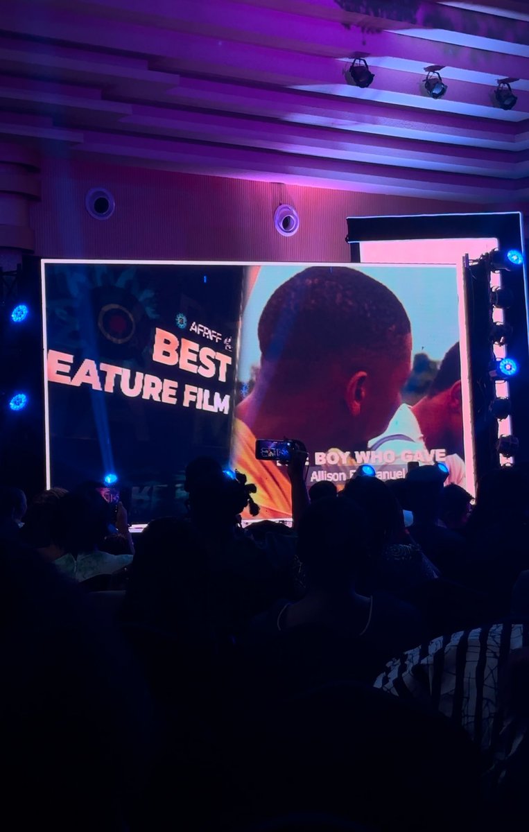 Allison_Nuel's tweet photo. BEST ACTOR (nominee)
BEST DIRECTOR (nominee)
BEST FEATURE FILM (nominee)

-ALLISON PRECIOUS EMMANUEL✨

I Wrote, Produced, Directed , did Production Design &amp; played the Lead in my Debut Feature and it stood tall!

AFRIFF, you owe me nothing!🥰🎉

Thank you Jesus.
#AllisonTheLight https://t.co/H4XMI66oGr