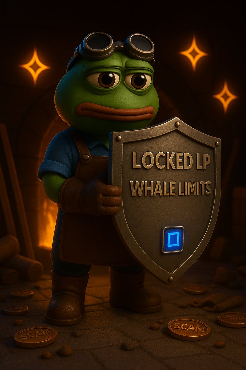 WHY YOU SHOULD LAUNCH ON THE TOKEN FORGE

Most projects onchain never make it past week one.

Whales drain liquidity. Founders vanish. Communities get dumped on.

Token Forge was built to stop that, and it’s the only system on @Base that does.

🔒 LP is visiblylocked, so there’s