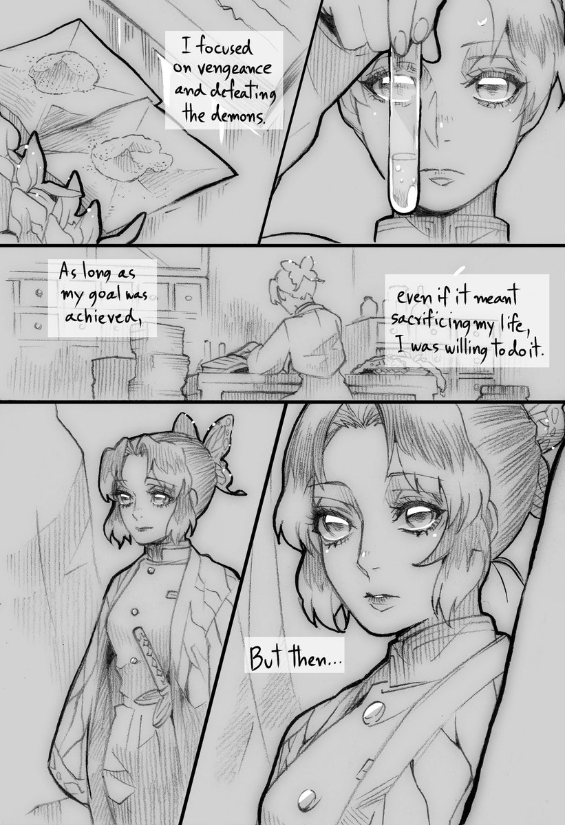 kyo_okita's tweet image. [ぎゆしの] Overflowing
[If Shinobu survives until the final battle]
⚠️死ネタ⚠️
⚠️Poor Translations⚠️

Page 5 - 8 (To be continued)