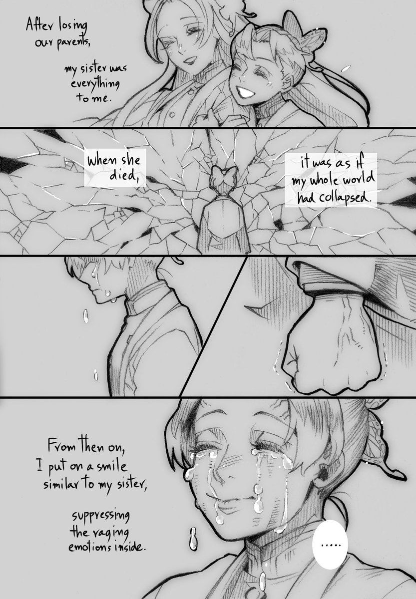 kyo_okita's tweet image. [ぎゆしの] Overflowing
[If Shinobu survives until the final battle]
⚠️死ネタ⚠️
⚠️Poor Translations⚠️

Page 5 - 8 (To be continued)