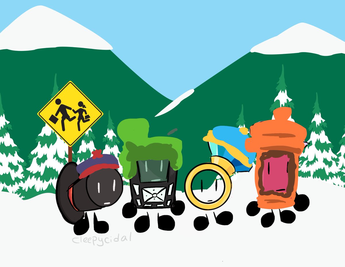 thenightIymanor's tweet image. ive literally never watched southpark besides tje labubu episode this wasjust a request HAH (2nd one was just for laughs lol) #TheNightlyManor #NightlyManor #SouthPark #southparkfanart #OSC